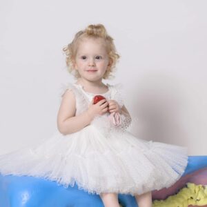 Χειροποίητο βαπτιστικό φόρεμα Vintage soul DS23500