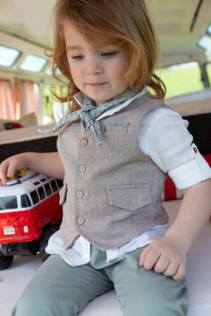 Βαπτιστικό κοστουμάκι Bambolino Robin- 9434