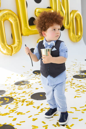 Βαπτιστικό κοστουμάκι Bambolino Holden 9733