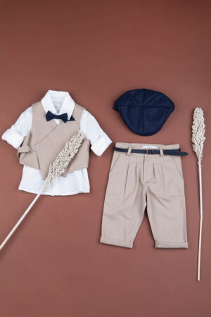 Βαπτιστικό χειμερινό κοστουμάκι Bambolino Danaos 1501