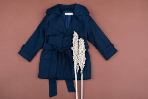 Βαπτιστικό πανωφόρι καπαρντίνα Bambolino Broutos 1524