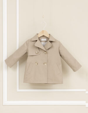 κομψή βαπτιστική καπαρντίνα Angel wings