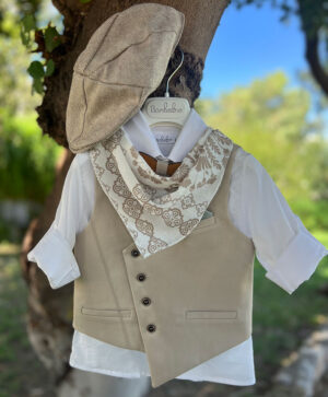 Βαπτιστικό κοστουμάκι Bambolino Iasonas 1787