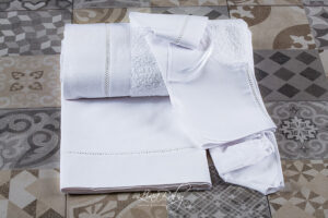 Λαδόπανα lina baby για αγόρι από λινό ύφασμα Ελληνικό νησί/1308