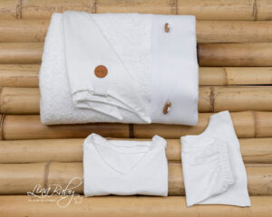 Λαδόπανο για αγόρι μακό εσώρουχα και ξύλινα κουμπιά 592