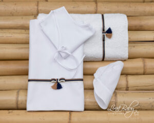 Βαμβακερά λαδόπανα lina baby για αγόρι Σαμοθράκη/1451