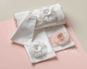 Χειροποίητα βαμβακερά λαδόπανα lina baby Πάβλοβα/1538