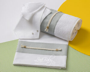 Βαμβακερά λαδόπανα για αγόρι lina baby Μάξιμος/1559