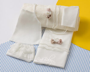 Βαμβακερά λαδόπανα για κορίτσι lina baby Ciara/1565