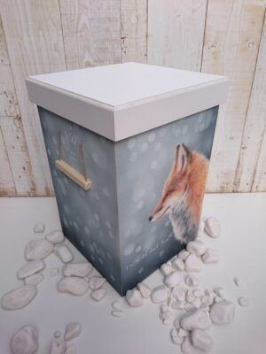 Σετ βάπτισης με λύκο ζωγραφισμένο