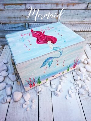 Σετ βάπτισης με θέμα την γοργόνα