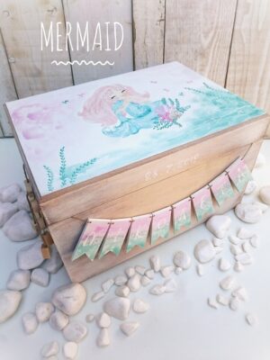 Σετ βάπτισης με θέμα την γοργόνα