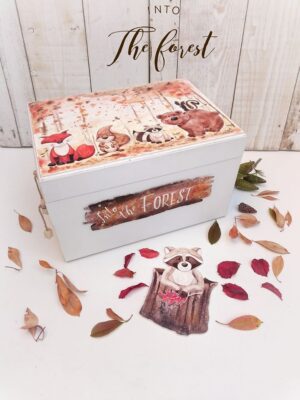 Σετ βάπτισης με θέμα ζωάκια του δάσους