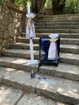 Σετ βάπτισης με θέμα ναυτικό