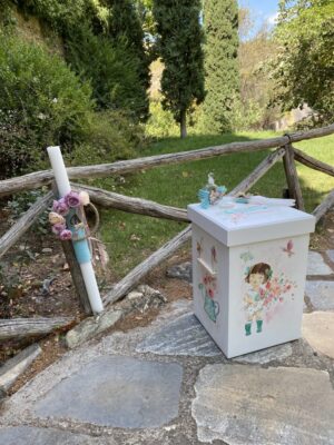 Σετ βάπτισης με κοριτσάκι