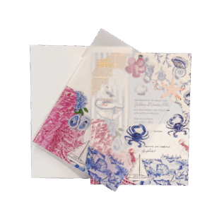 Προσκλητήριο βάπτισης με θέμα θαλασσινό