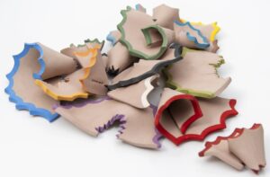 Χειροποίητο διακοσμητικό κεραμικό ξύσμα μολυβιού