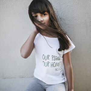 Μπλούζα για κορίτσι our planet από 100% οργανικό βαμβάκι