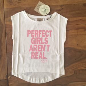 Μπλούζα 'real girls aren't perfect, perfect girls aren't real