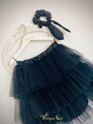 Tulle φούστα σε μαύρο χρώμα