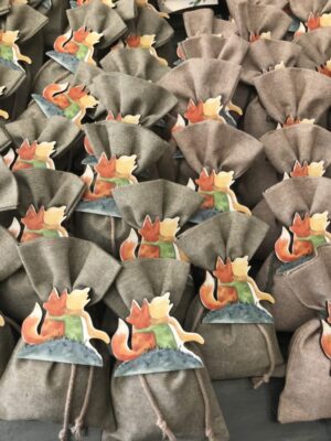 Μπομπονιέρα βάπτισης με θέμα τον μικρό πρίγκιππα