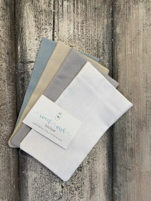 Πουγκί βαμβακερό για μπομπονιέρα σε γήινες αποχρώσεις