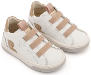 Sneaker με Λαστιχάκια EXC8005 Λευκό Μπεζ Babywalker