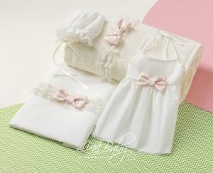 Βαμβακερά λαδόπανα για κορίτσι lina baby Υβόννη/1596