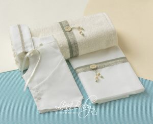 Βαμβακερά λαδόπανα για αγόρι lina baby Ρόκα/1585