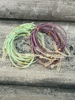 Χειροποίητο σουέτ μαρτυρικό βραχιόλι