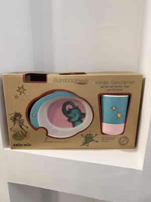 Σετ φαγητοδοχείων από bamboo οικολογικό